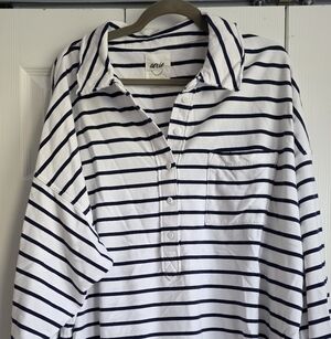 Aerie Pullover Quarter Button XXL